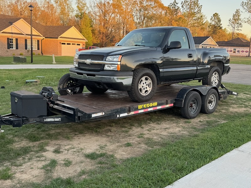 82x20 Car Hauler Trailer rental in Ellabell, GA