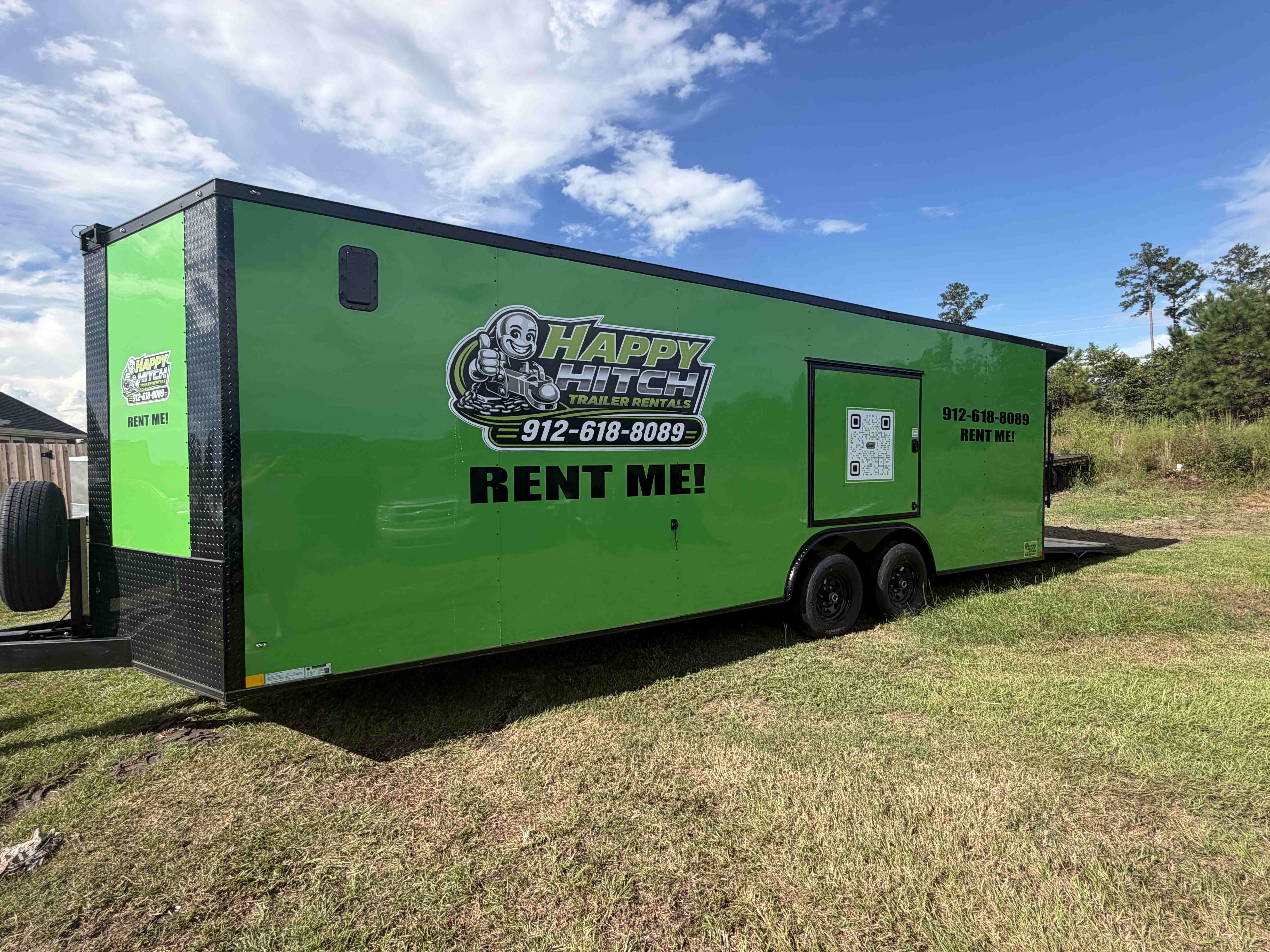 8.5x24 Enclosed Trailer for rent in Ellabell, GA — photo 1
