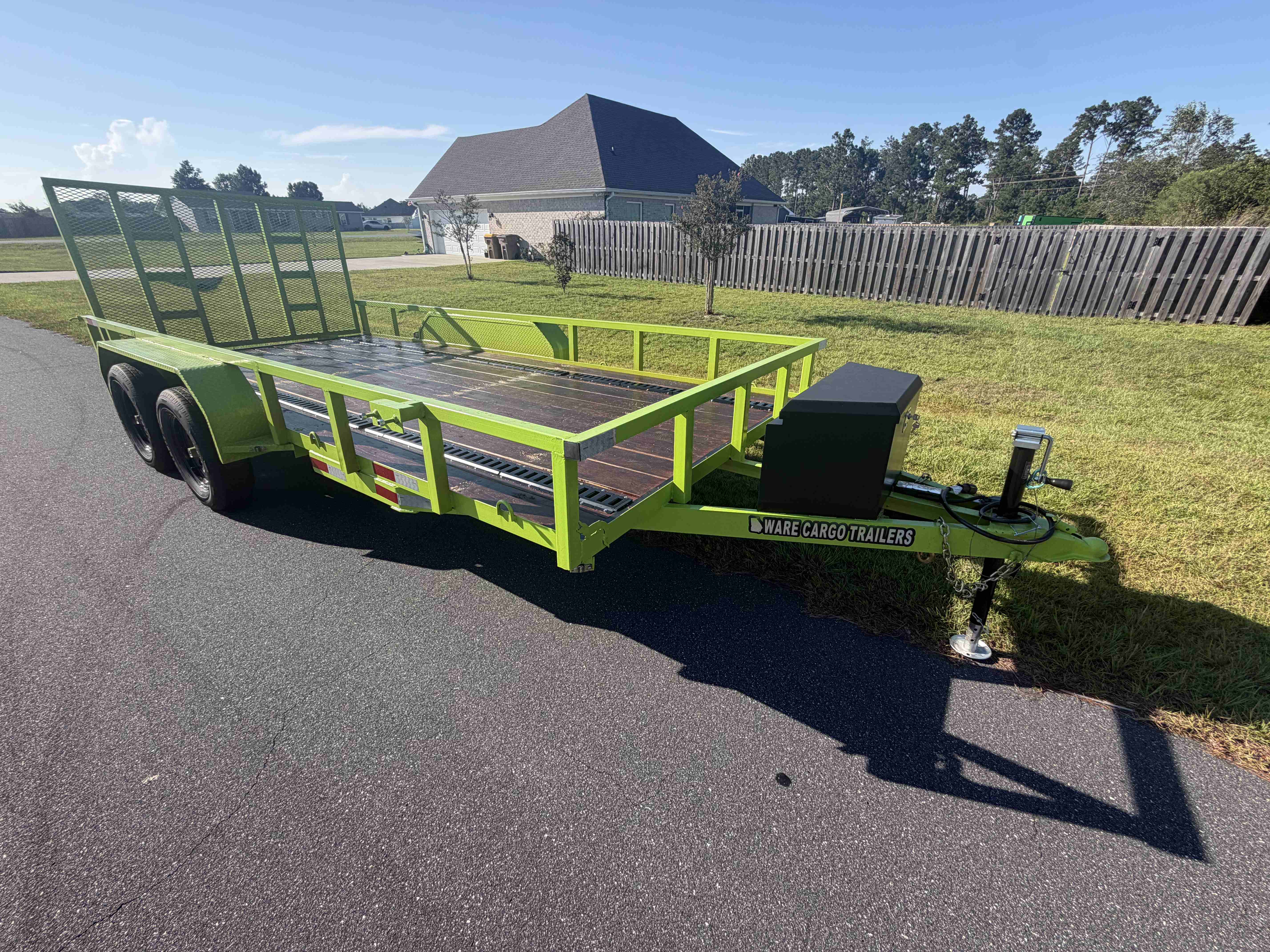 7x16 Utility Trailer rental in Ellabell, GA